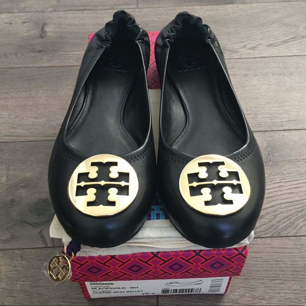 NEW Tory Burch Classic Reva Ballet Flats